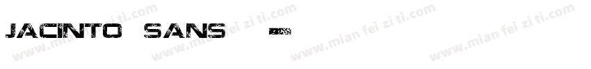 jacinto sans字体字体转换